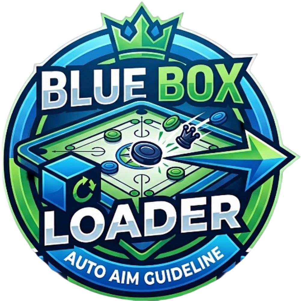 Blue Box For Carrom Pool